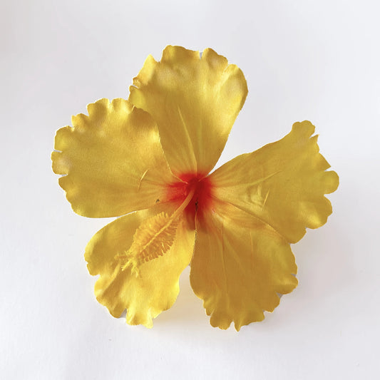 New Style Hawaiian Artificial Hibiscus Flower Duckbill Clip Hairpin Side Hair Clip Suitable for Bridal Weddings Hawaiian Beach