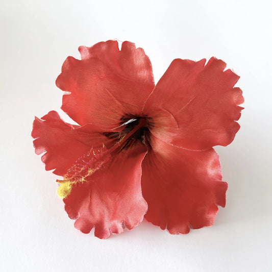 New Style Hawaiian Artificial Hibiscus Flower Duckbill Clip Hairpin Side Hair Clip Suitable for Bridal Weddings Hawaiian Beach